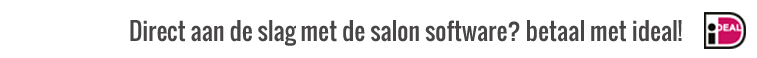 Salon software betaal met ideal